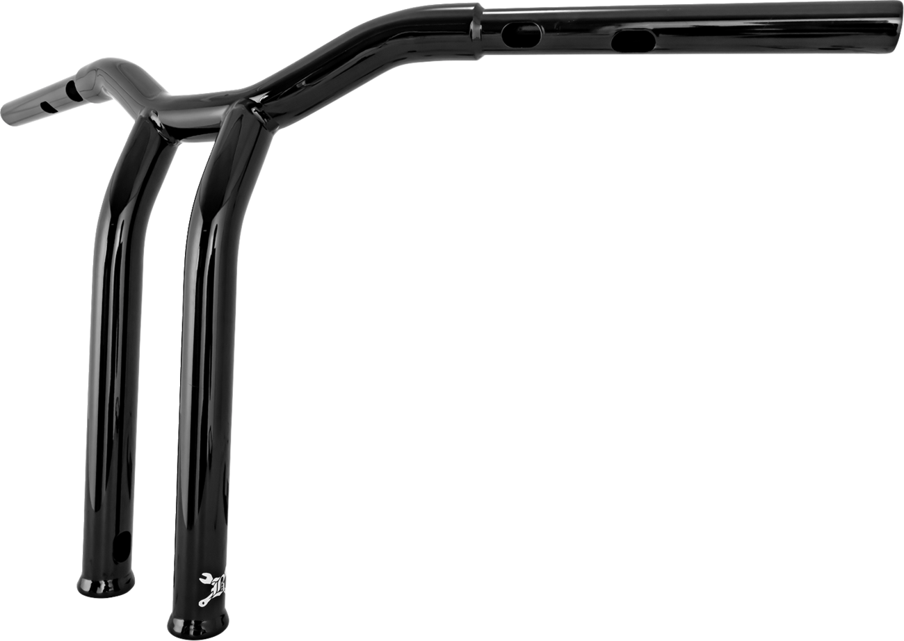 Burly Brand Dominator Handlebar - Touring/Softail - 14" - Black