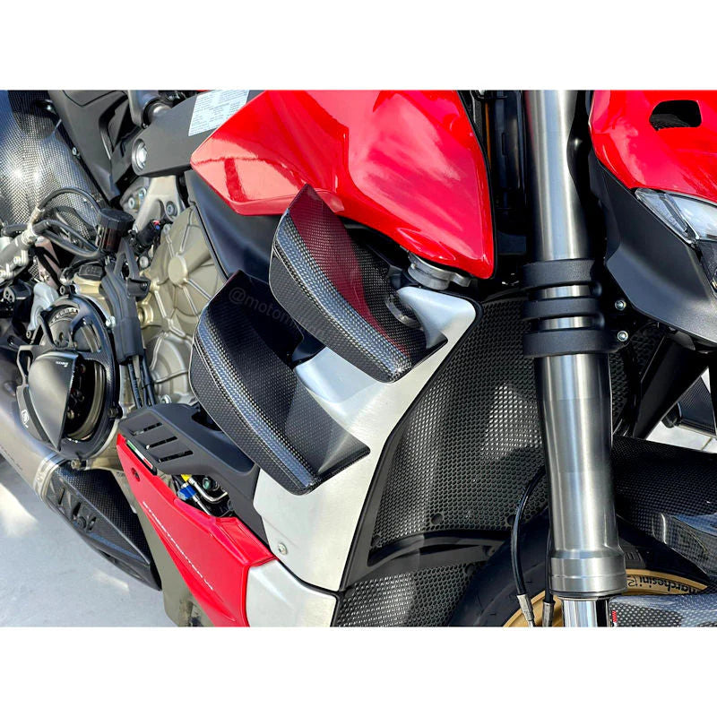 Fullsix Carbon Fiber Wing Winglet Set For Ducati Streetfighter V4 V4S