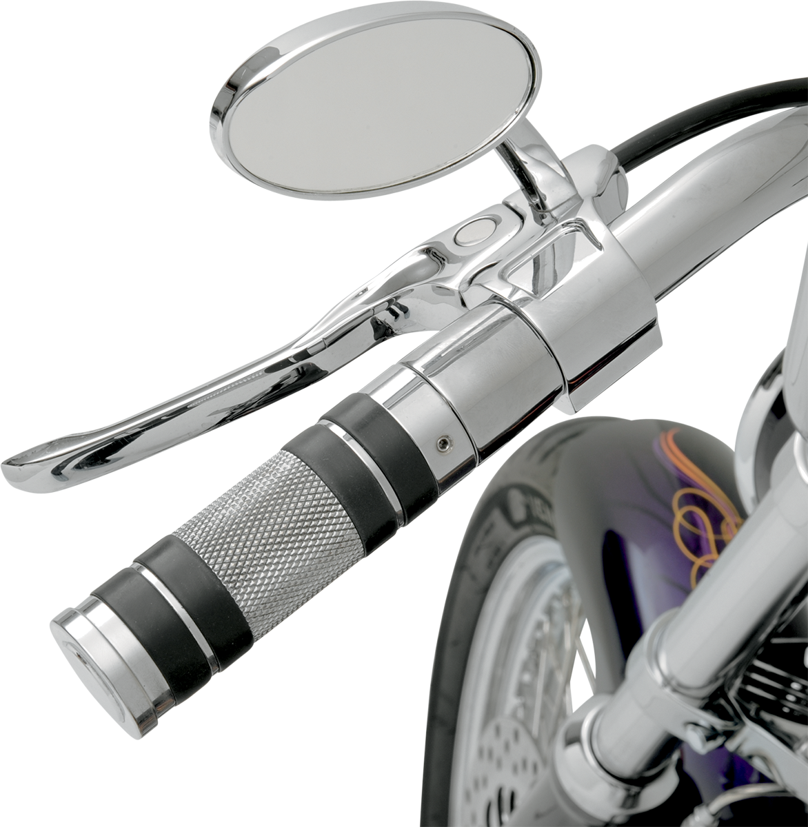 Performance Machine (PM) Contour Billet Clutch Lever Assembly - Chrome