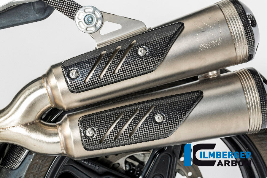 Ilmberger Carbon Silencer Protector - BMW R NINE T SCRAMBLER