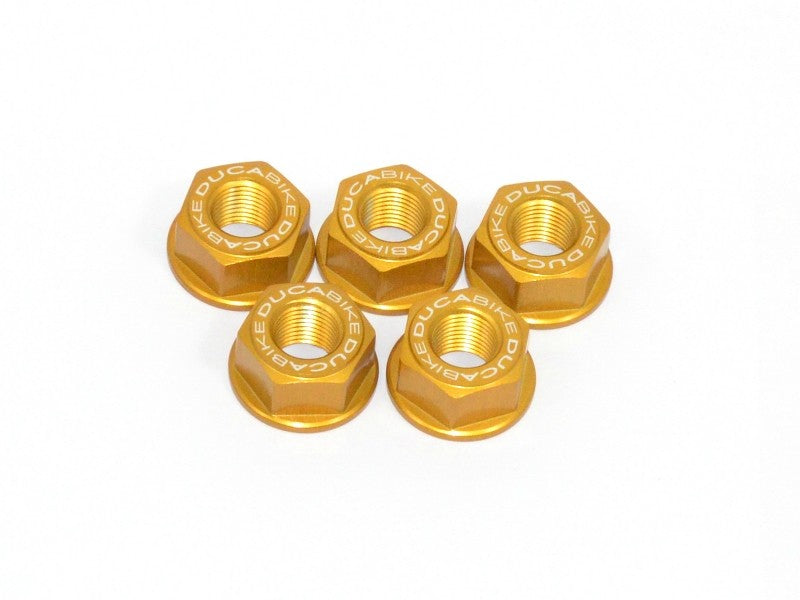 Ducabike DBK 5DSB03 Nuts Set Rear Sprocket Carrier - GOLD