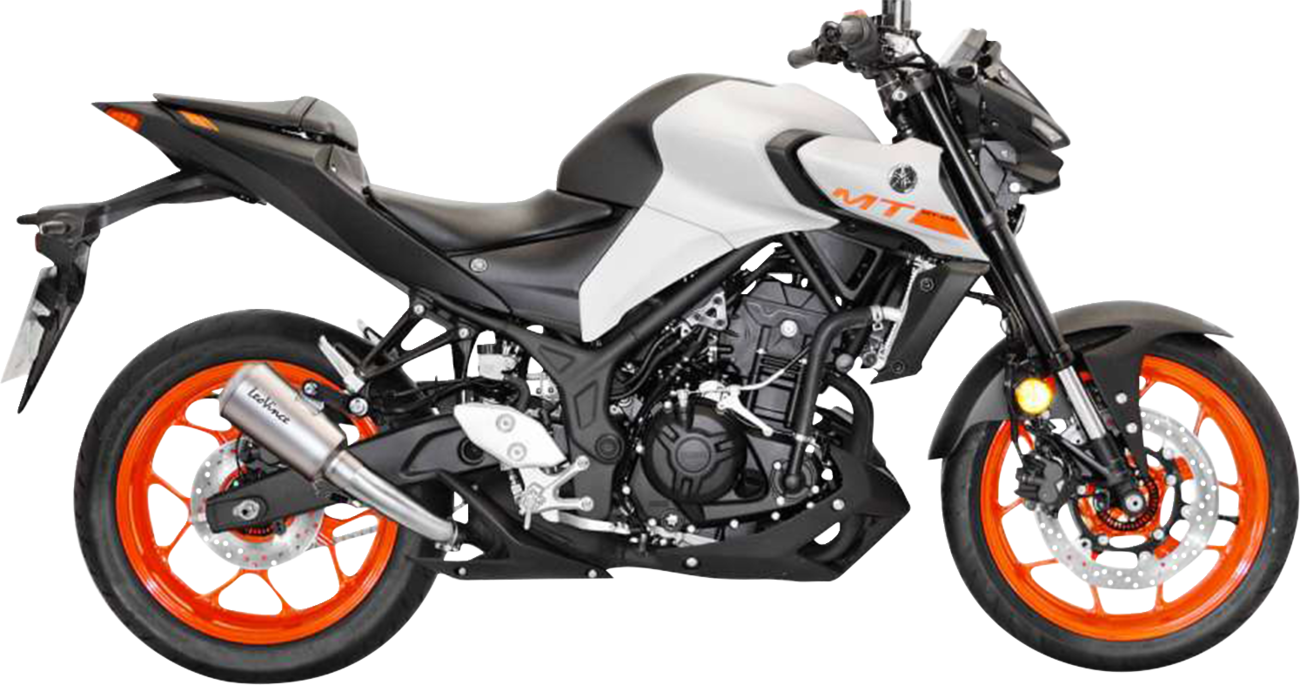 LeoVince LV-10 Slip-On Muffler - YZF-R3 - Stainless Steel