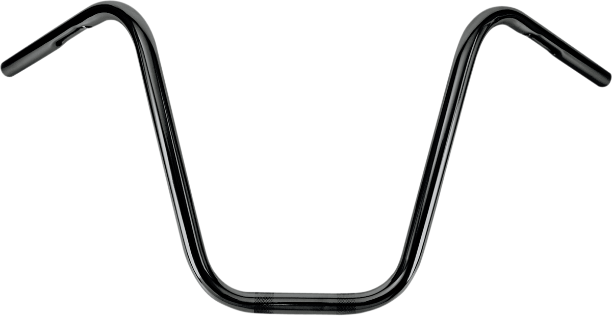 Burly Brand 1" Narrow Bottom Ape Hanger Handlebar - 14" - Black