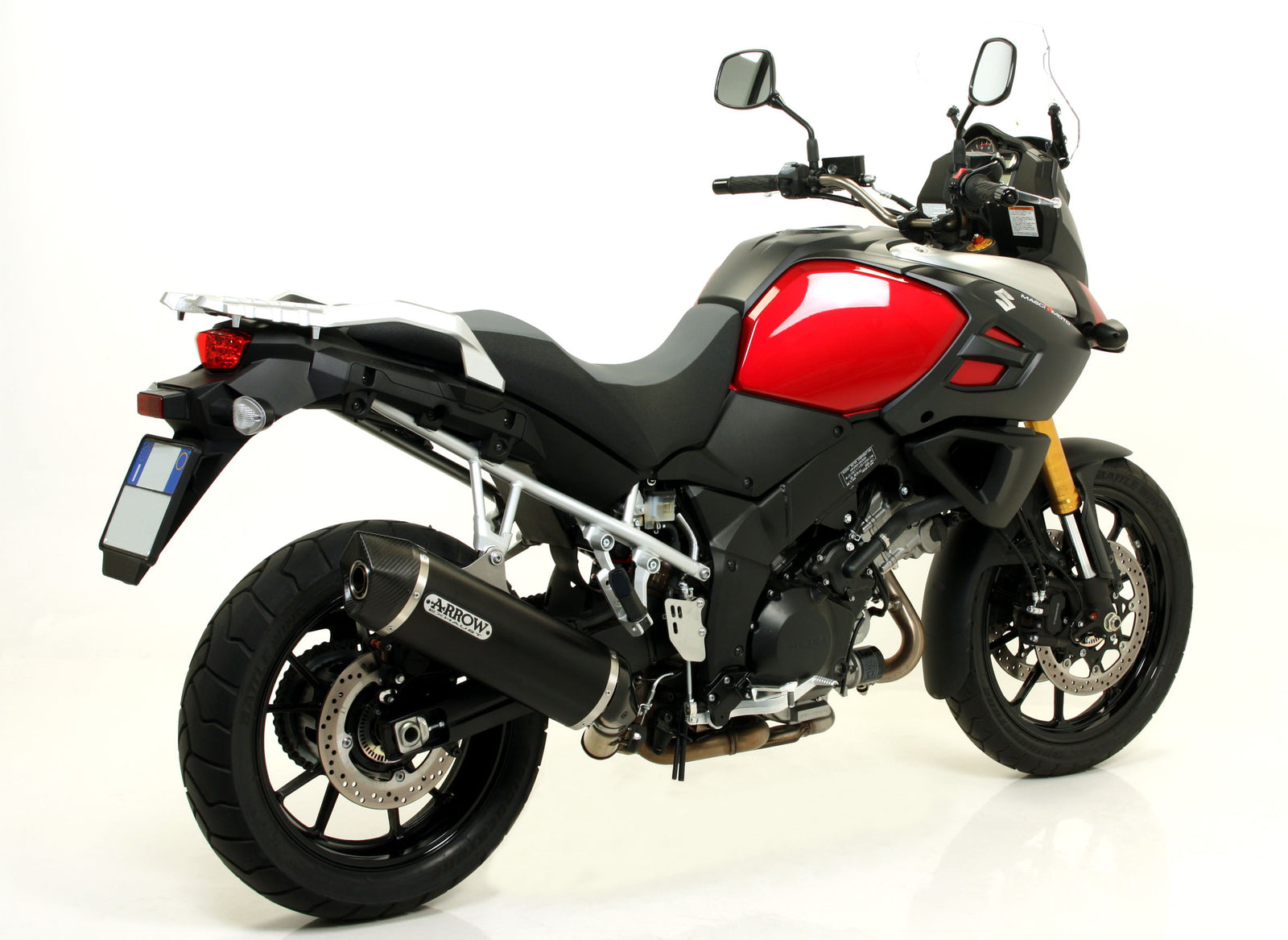 Maxi Race-Tech Aluminium Dark" Slip On With Carbon End Cap"