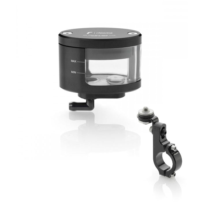 Rizoma Next Front Brake Fluid Reservoir Kit with Bracket for Tuono V4 1100