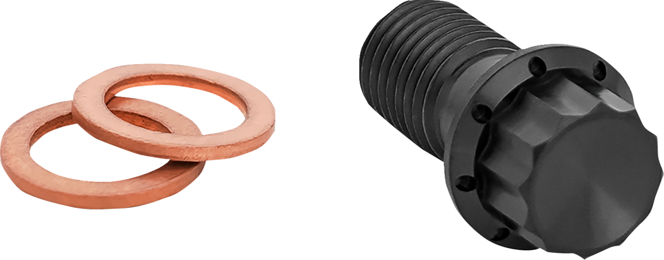 Arlen NESS Banjo Bolt - M12x1.25 - Black