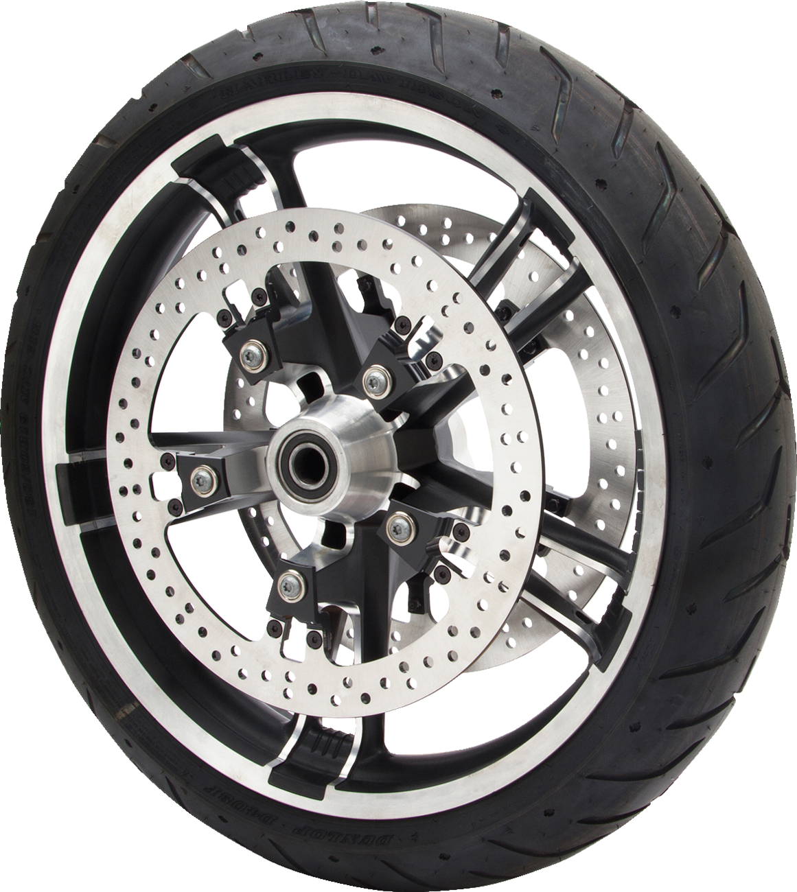 Arlen NESS Big Brake Rotor - 14" - Front Left - Touring