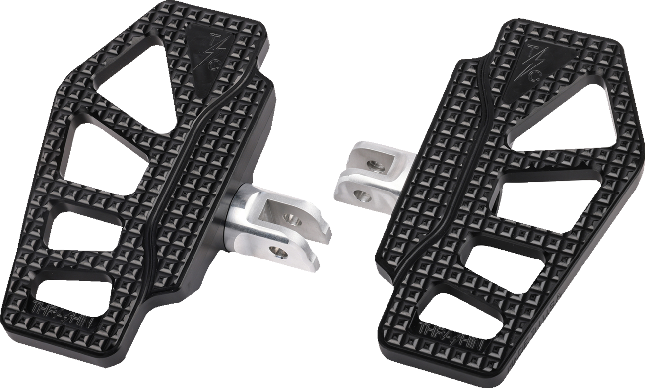 Thrashin Supply CO. Apex Mini Floorboards - Driver - Black