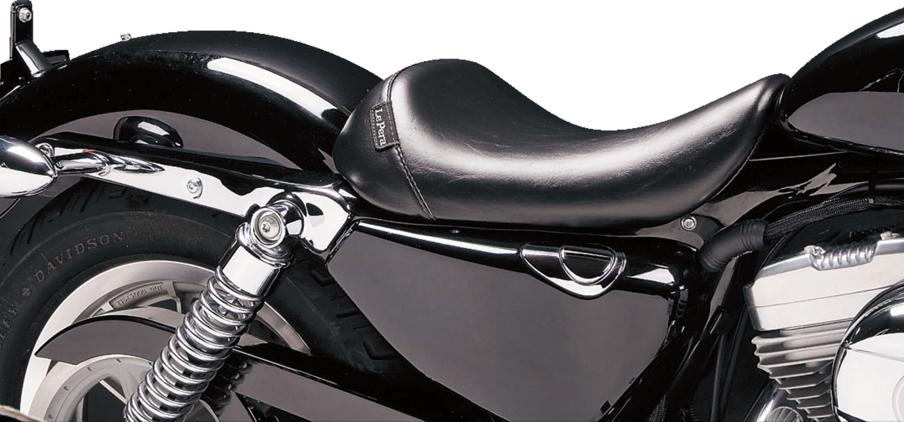 Le Pera Bare Bones Pillion Pad - Smooth - Black - XL '04-'22