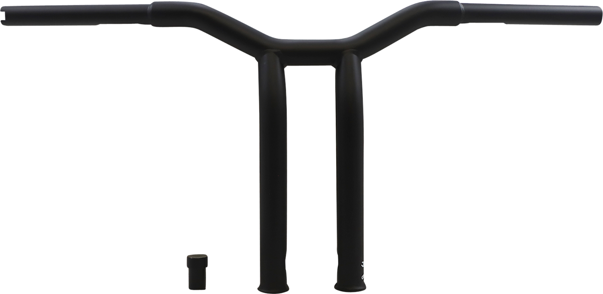 Burly Brand Dominator Handlebar - Raked - 12" - Matte Black