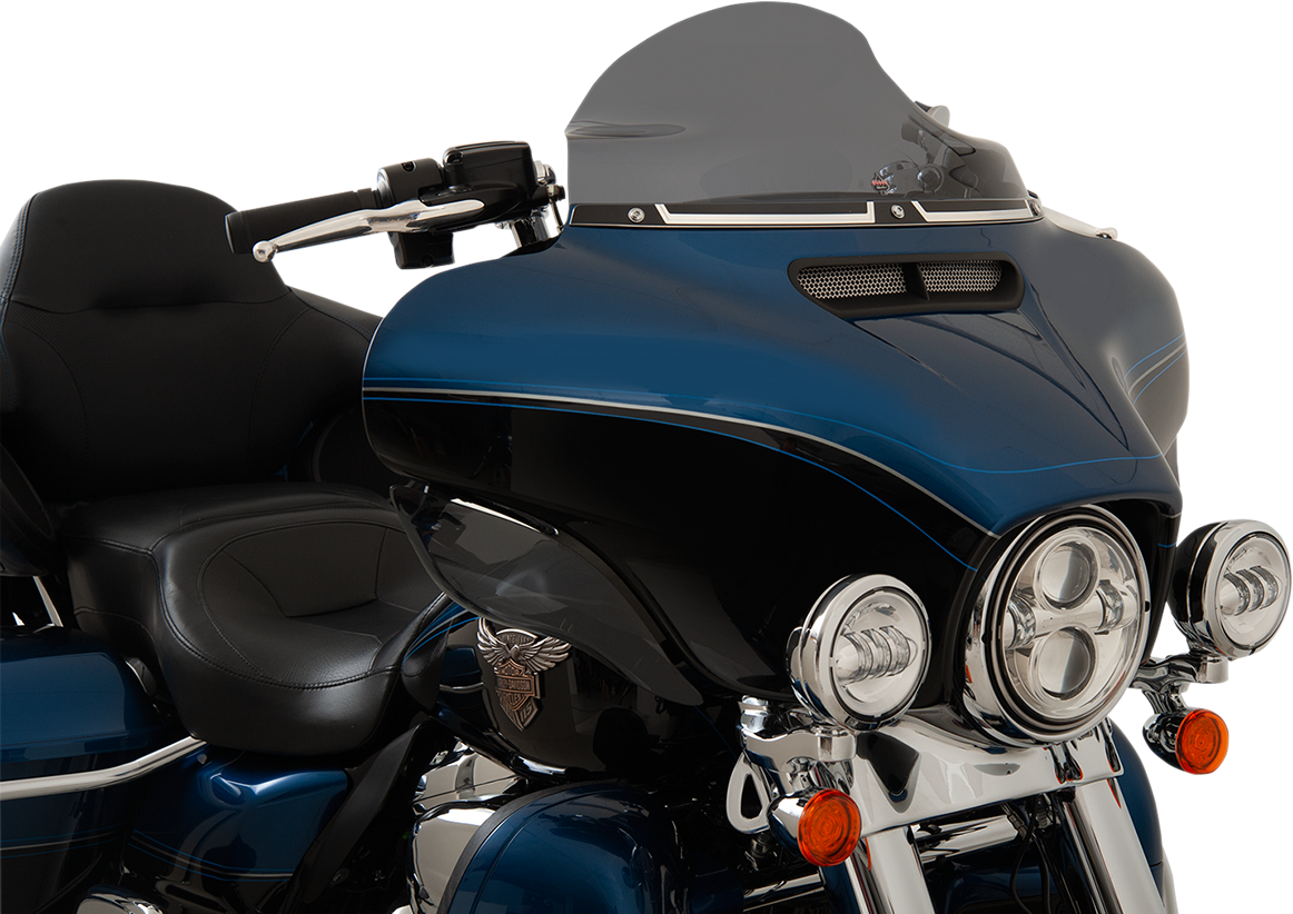 Klock Werks Flare® Windshield Trim - FLW - Black Contrast - '14-'25 FLH