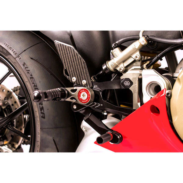 Gilles Tooling MUE2 Adjsutable Racing Rear Sets For Panigale V4 V4S V4R