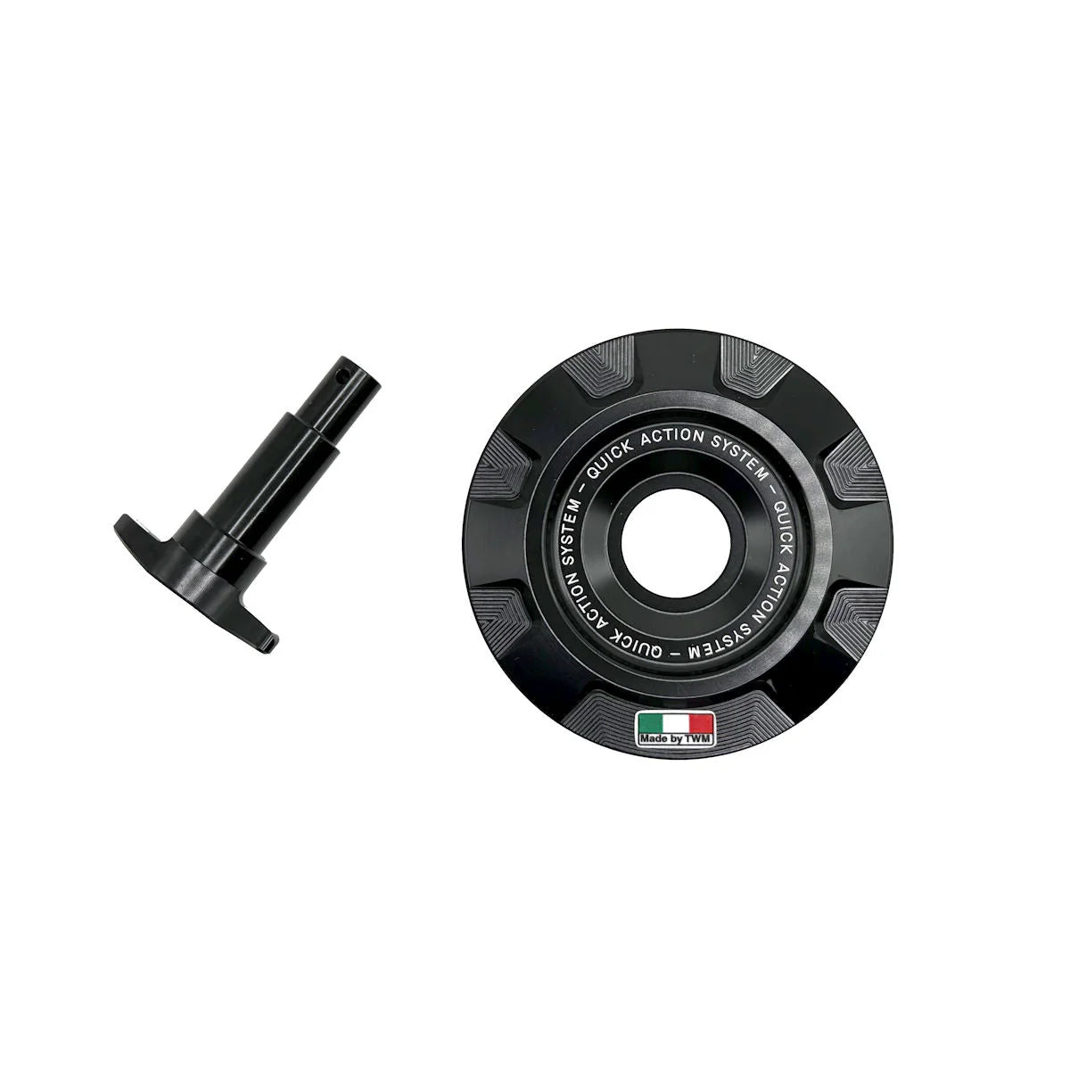 TWM Quick Action CNC Aluminum Gas Cap For Hypermotard 698 Mono
