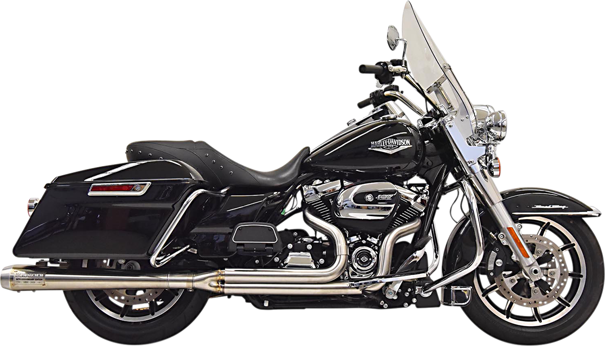 Bassani Xhaust 2-Into-1 50th Anniversary Road Rage III Exhaust System - Stainless Steel - M8 FL