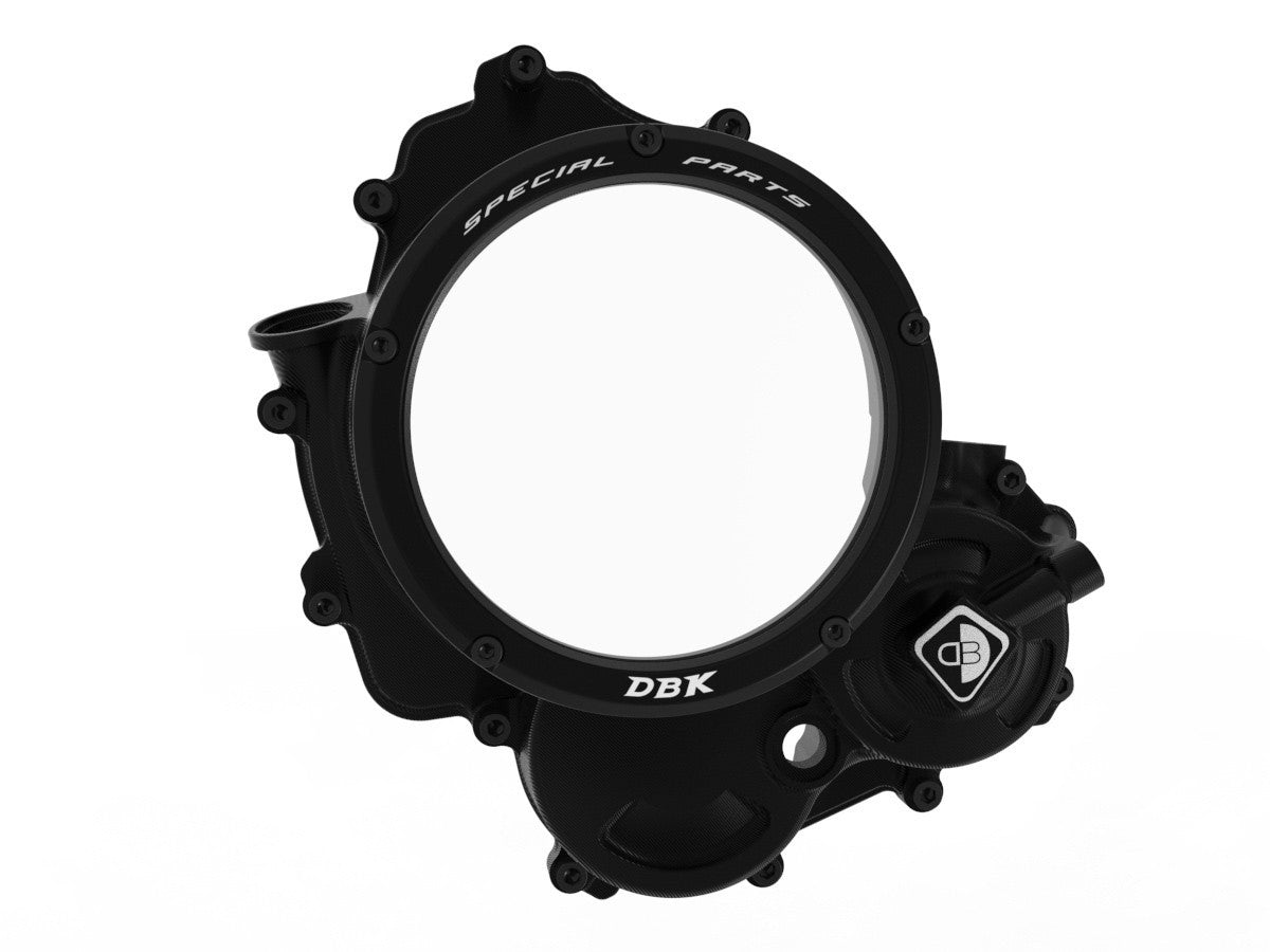 Ducabike DBK CCDV15 Ducati HM 698 Mono Clear Clutch Cover 3D-EVO - BLACK-BLACK