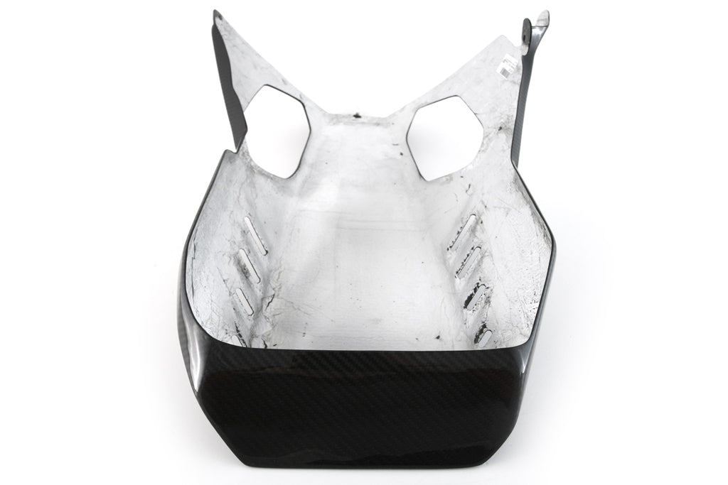 Fullsix Carbon BELLY PAN RACE - Aftermarket Exhaust Without CAT