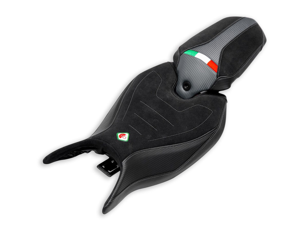 Ducabike DBK Csstc01 Comfort Seat Cover - BLACK-WHITE