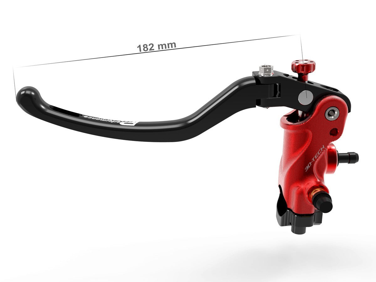 Ducabike DBK HPC Clutch Radial Master Cylinder 3d-Tech - RED / 16 mm. / long / 18 mm.