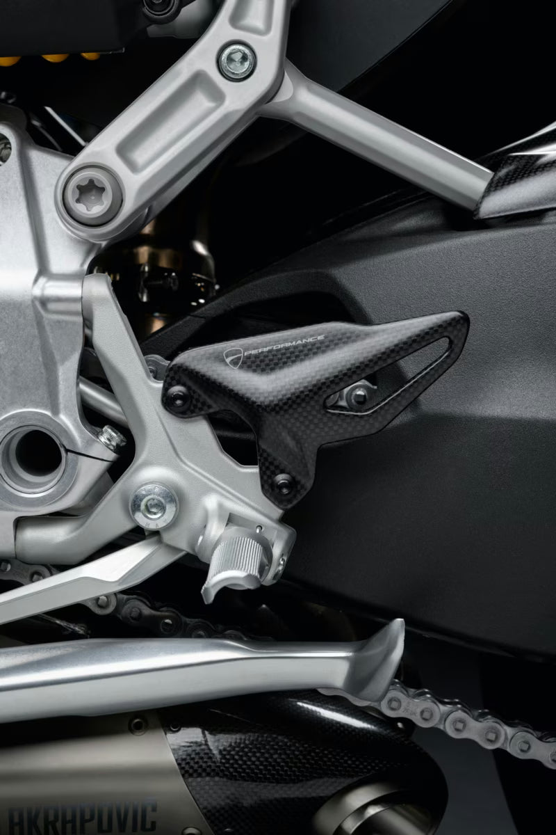 Ducati Performance Carbon Heel Guard