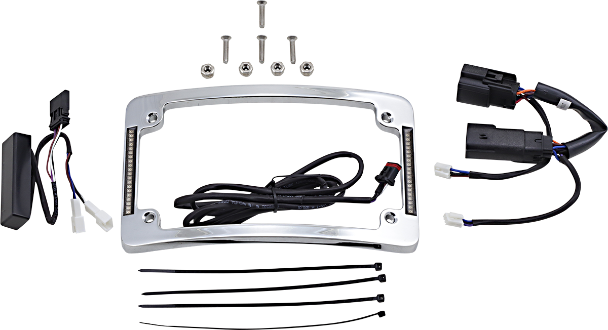 Custom Dynamics LED Radius License Plate Frame