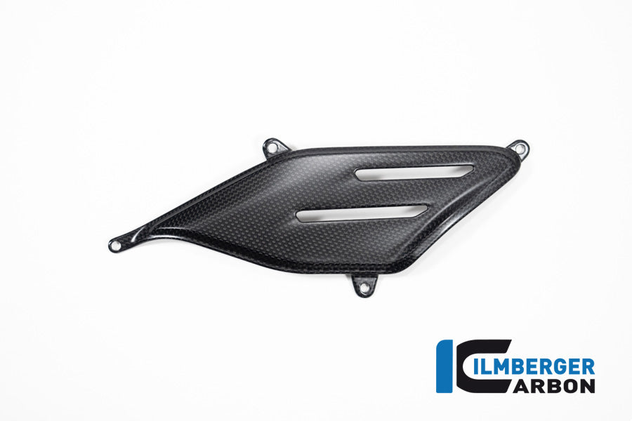 Ilmberger Carbon Panel On The Exhaust Cover On The Right Belly Pan Ducati Panigale V4 S From 2022 - Matte / Plain