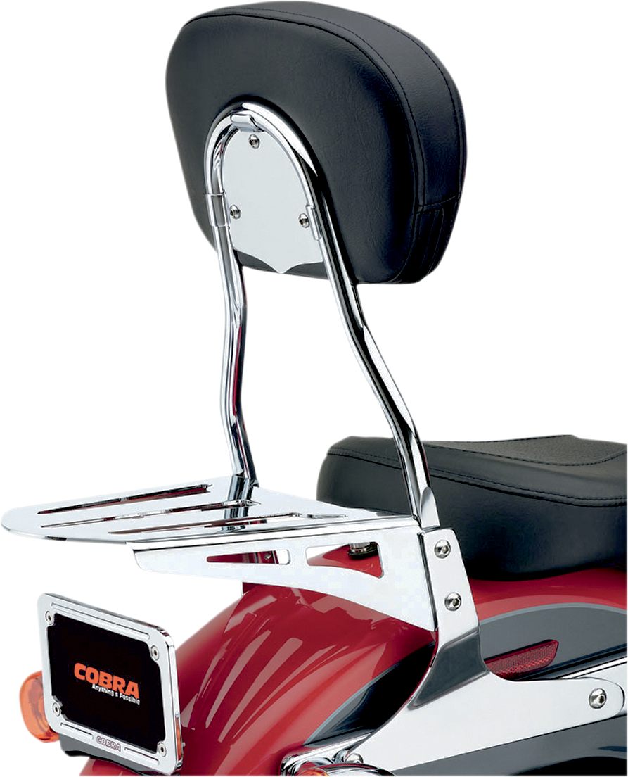 Cobra Round Sissy Bar - Standard - XL