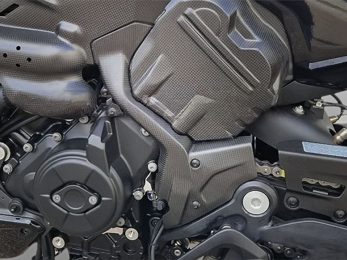 Ducabike DBK CRB172O Diavel V4 Matt Carbon Sprocket Cover