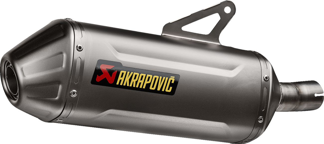 Akrapovic Slip-On Line Muffler - Titanium - CFMOTO 450 MT/IBEX 450
