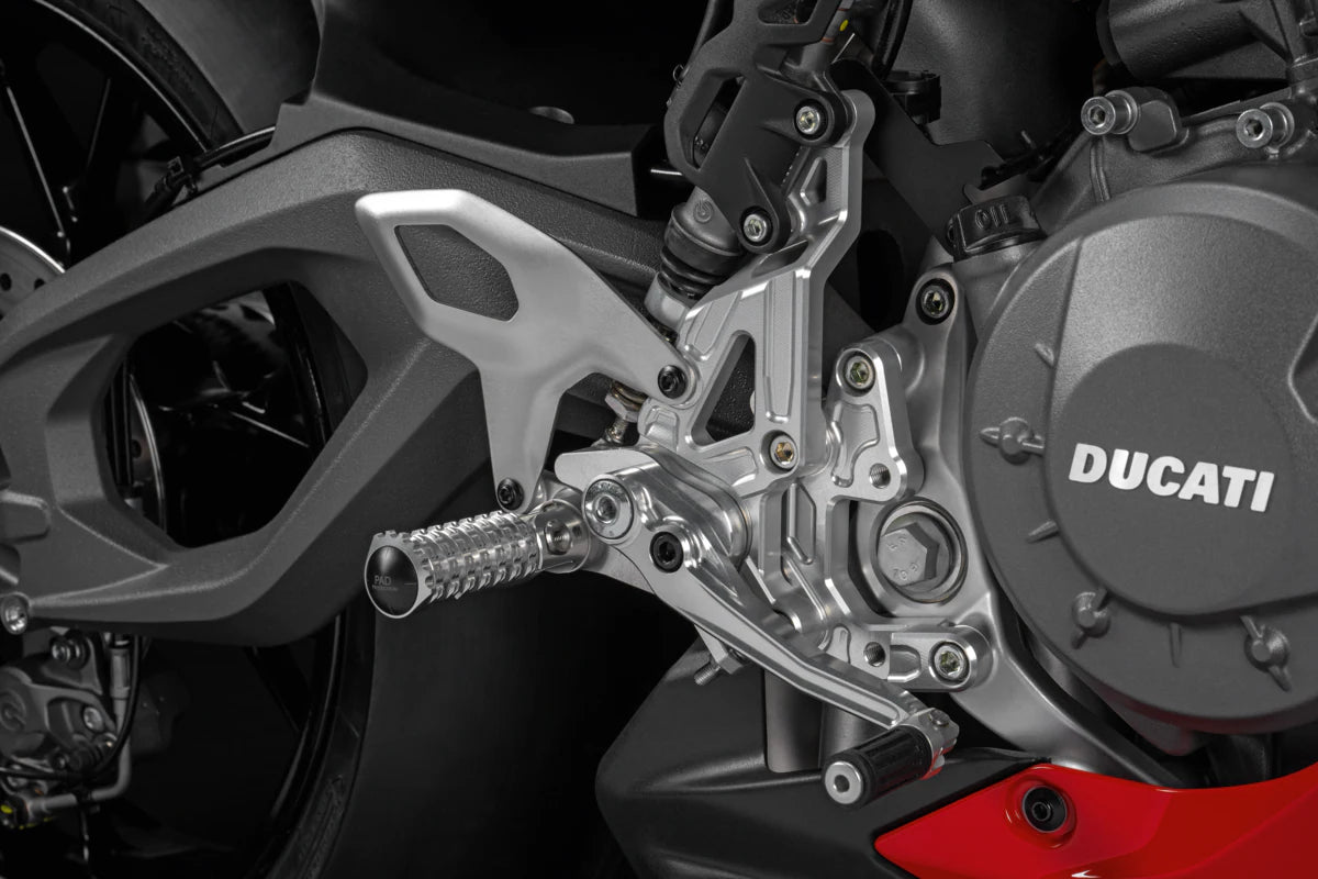 Ducati Performance Adjustable Rider Footpegs In Aluminium