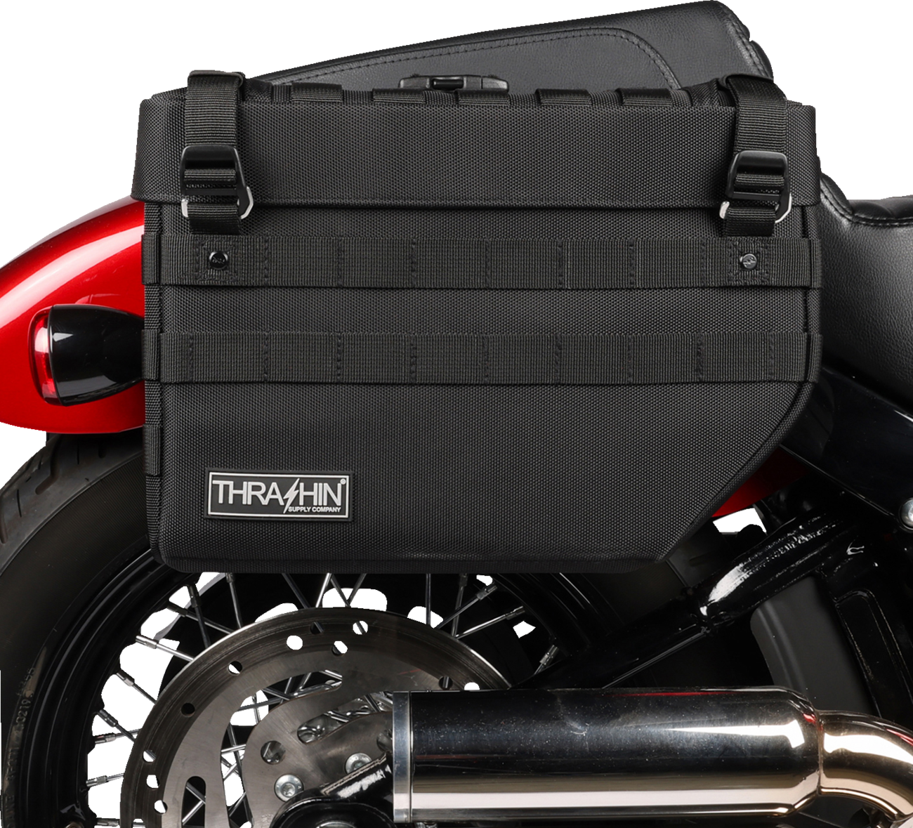 Thrashin Supply CO. Expedition Saddlebags - Black