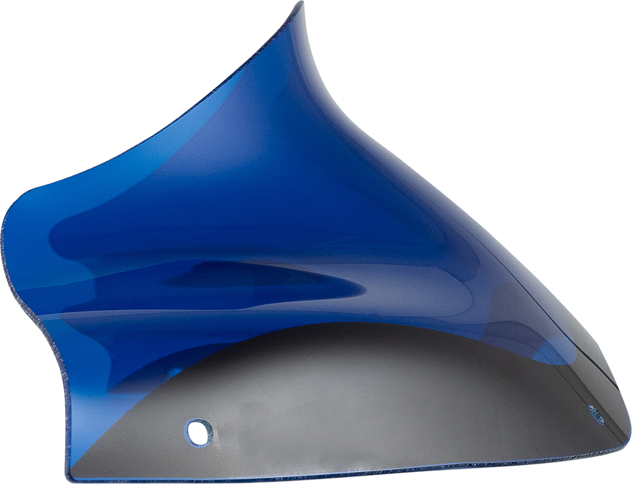 Klock Werks Kolor Flare® Windshield - 8" - Blue - '98-'13 FLTR