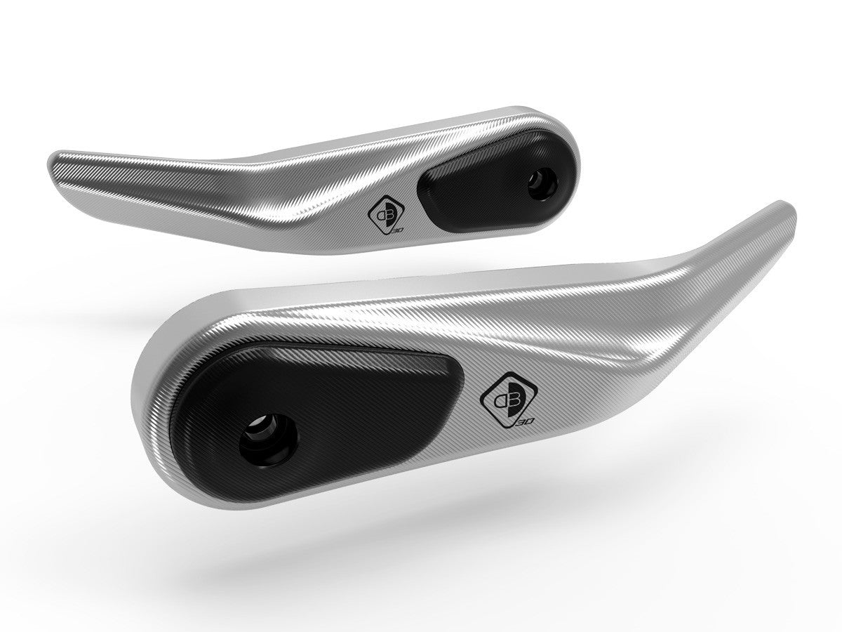 Ducabike DBK SPM02 MTS / HM Handguards Protection - SILVER-BLACK