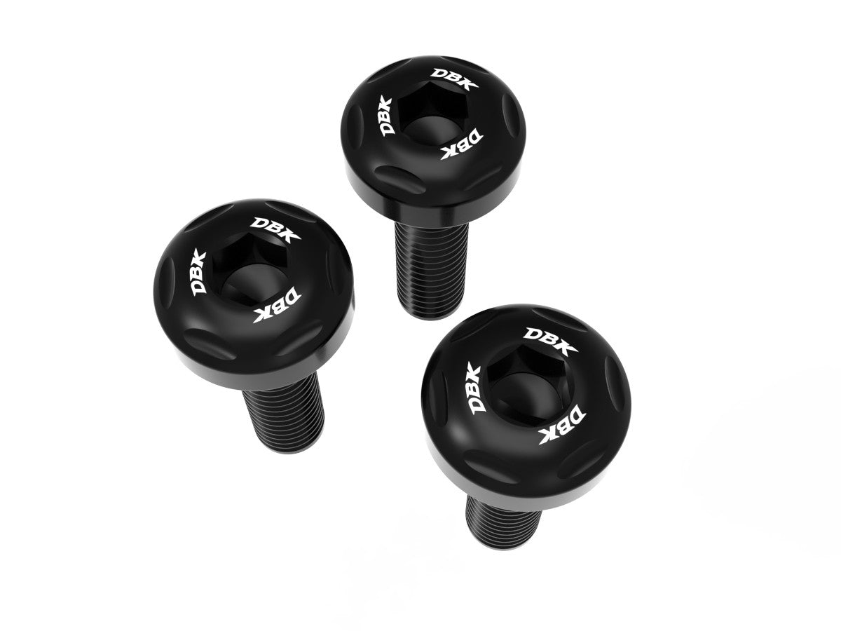 Ducabike DBK CNC Exhaust Cover Screw Kit Ducati Monster V2 2026 - Black