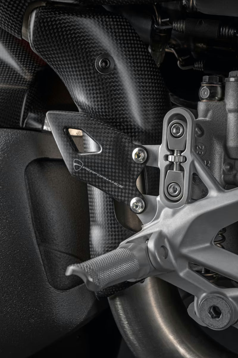 Ducati Performance Carbon Heel Guard