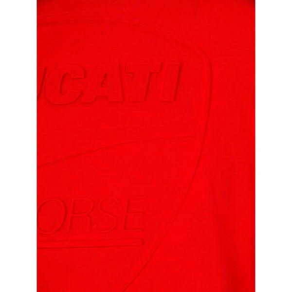 Ducati Corse Logo Tonal Official MotoGP Race Team T-Shirt - Red