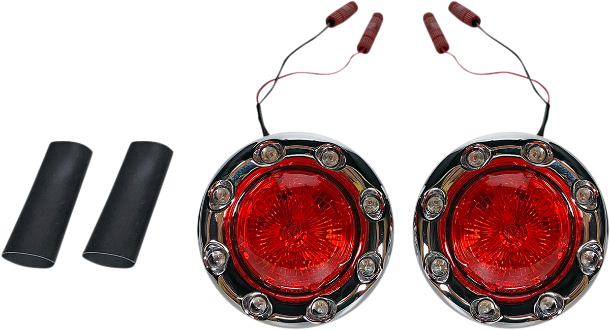 Custom Dynamics ProBEAM® Bullet Ringz™ LED Rear Turn Signals For Scout
