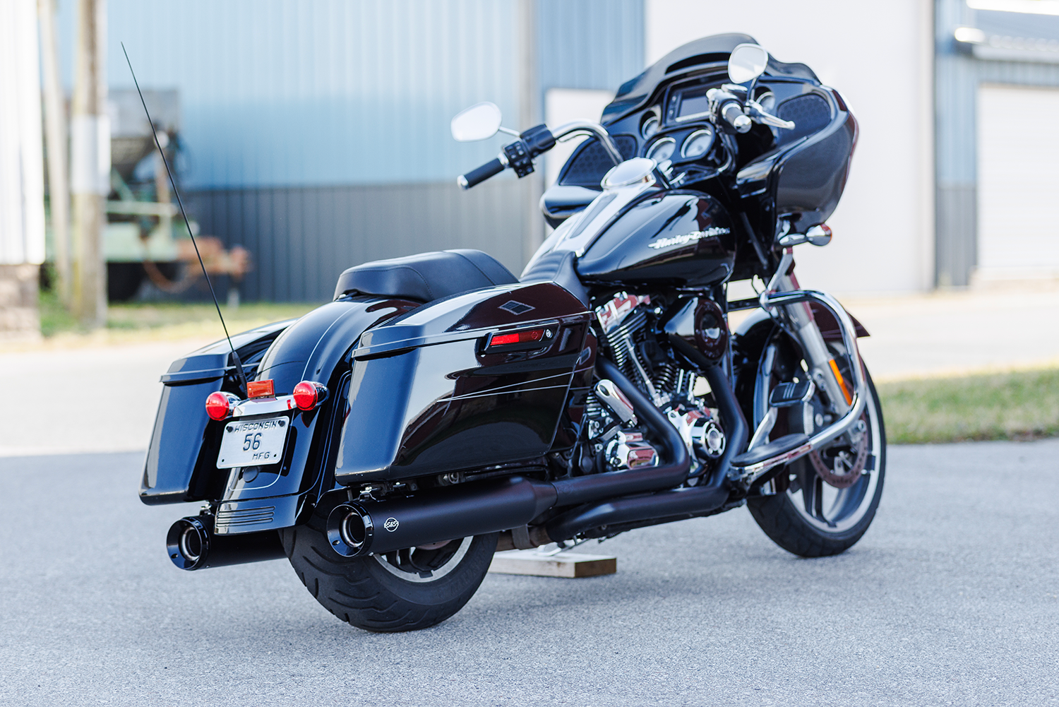 S&S Cycle 4-1/2" GNX Slip-On Mufflers