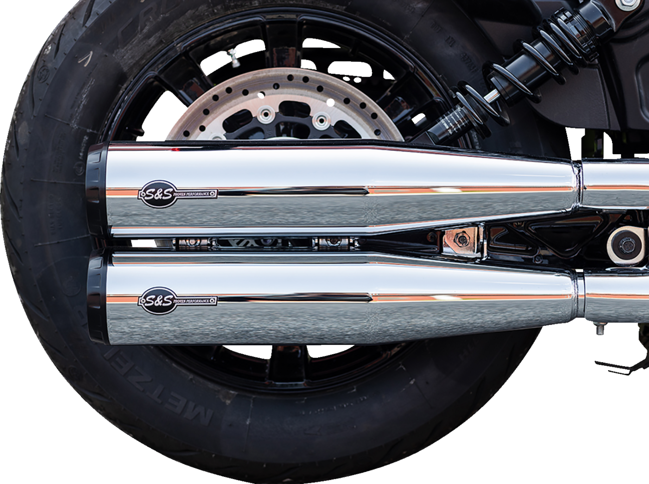S&S Cycle Grand National Slip-On Mufflers