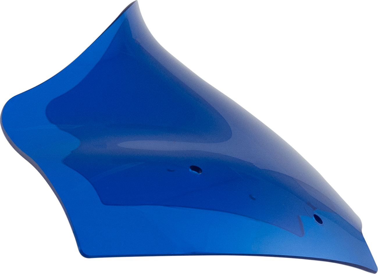 Klock Werks Kolor Flare® Windshield - 10" - Blue - '23-'25 FLTRX