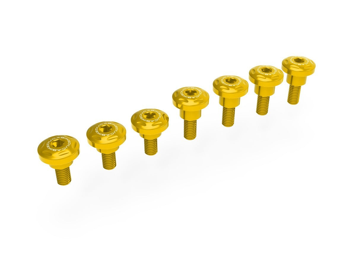 Ducabike DBK KVT31 DesertX Kit Screws Frame Fairing - GOLD