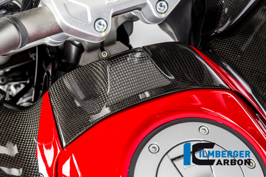 Ilmberger Carbon Ignition Switch Cover Surface Ducati MTS 1200 2015 - Gloss