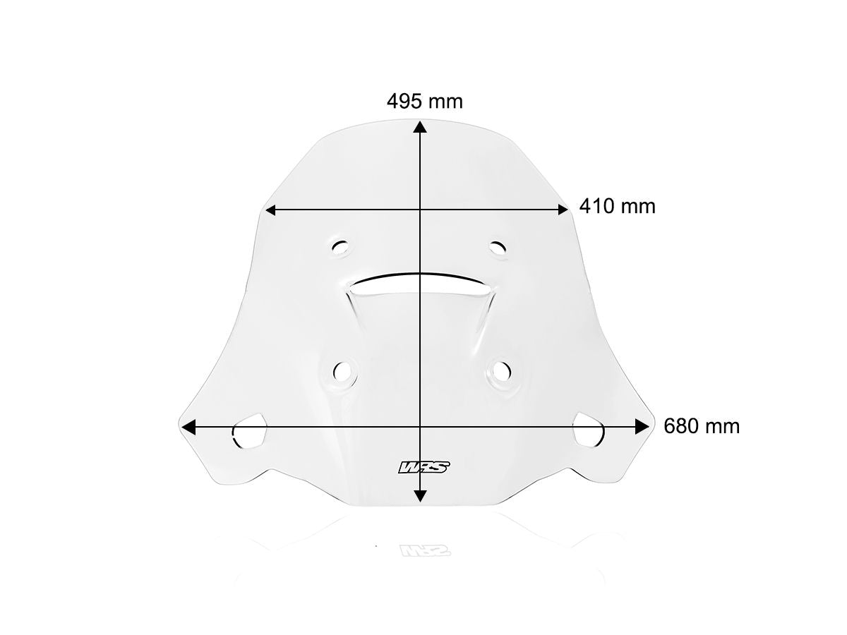 WRS Touring Windscreen Plus Aprilia Tuareg 660 2022-2026