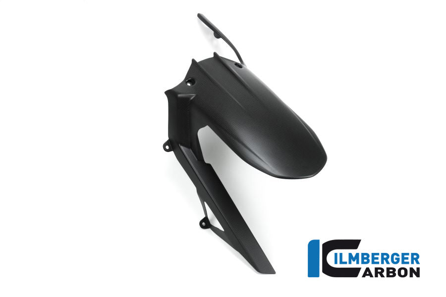 Ilmberger Carbon Rear Hugger Including Upper Chain Guard Ducati MTS 1200 2016 Enduro - Matte