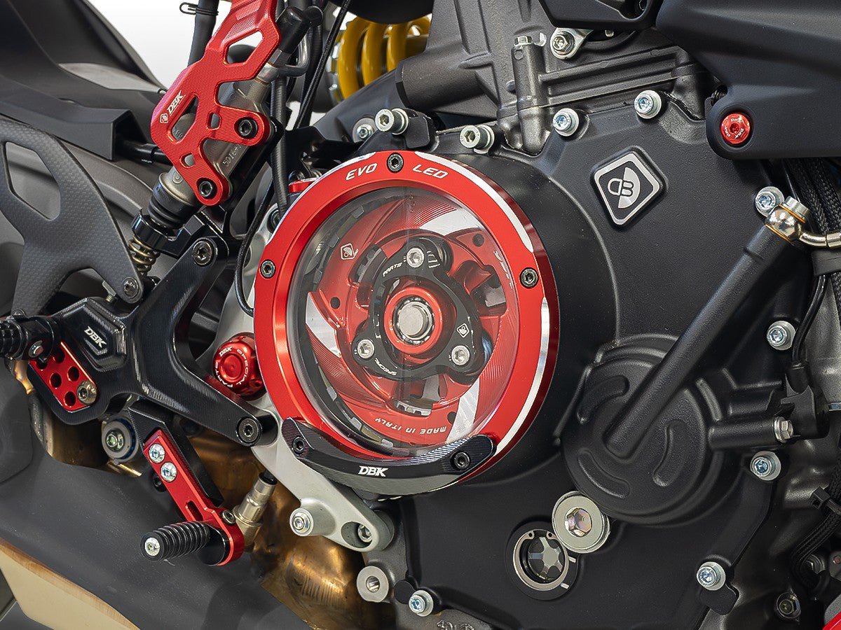 Ducabike DBK Clear Clutch Cover Protection Slider Ducati V2
