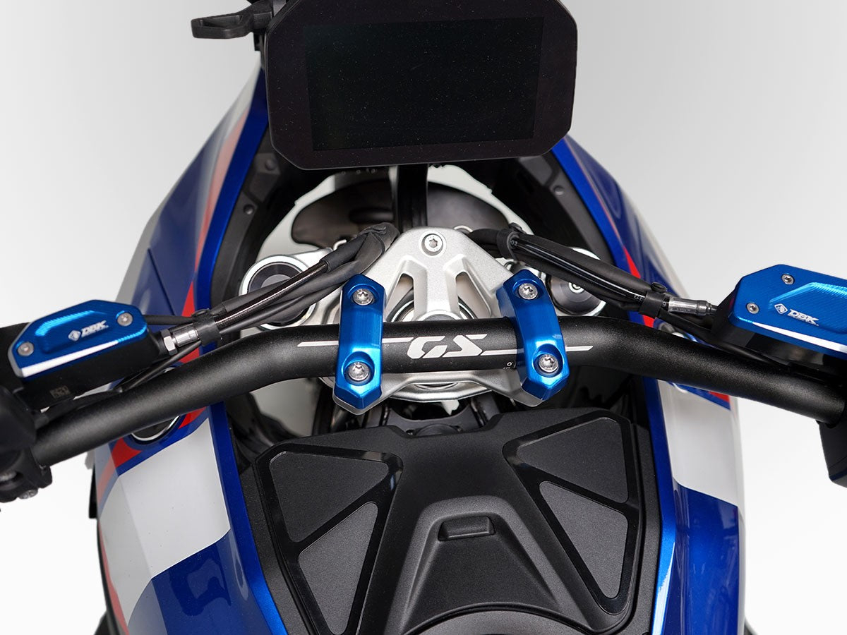 Ducabike DBK BM20 BMW R1300GS Handlebar Clamps - BLUE