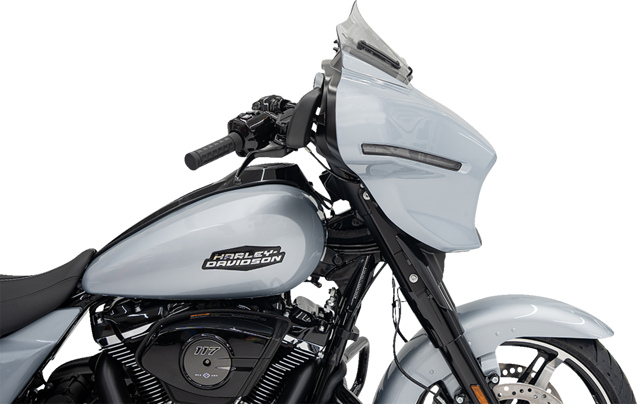 Klock Werks Flare® Windshield - 8" - Clear - '23-'25 FLHX