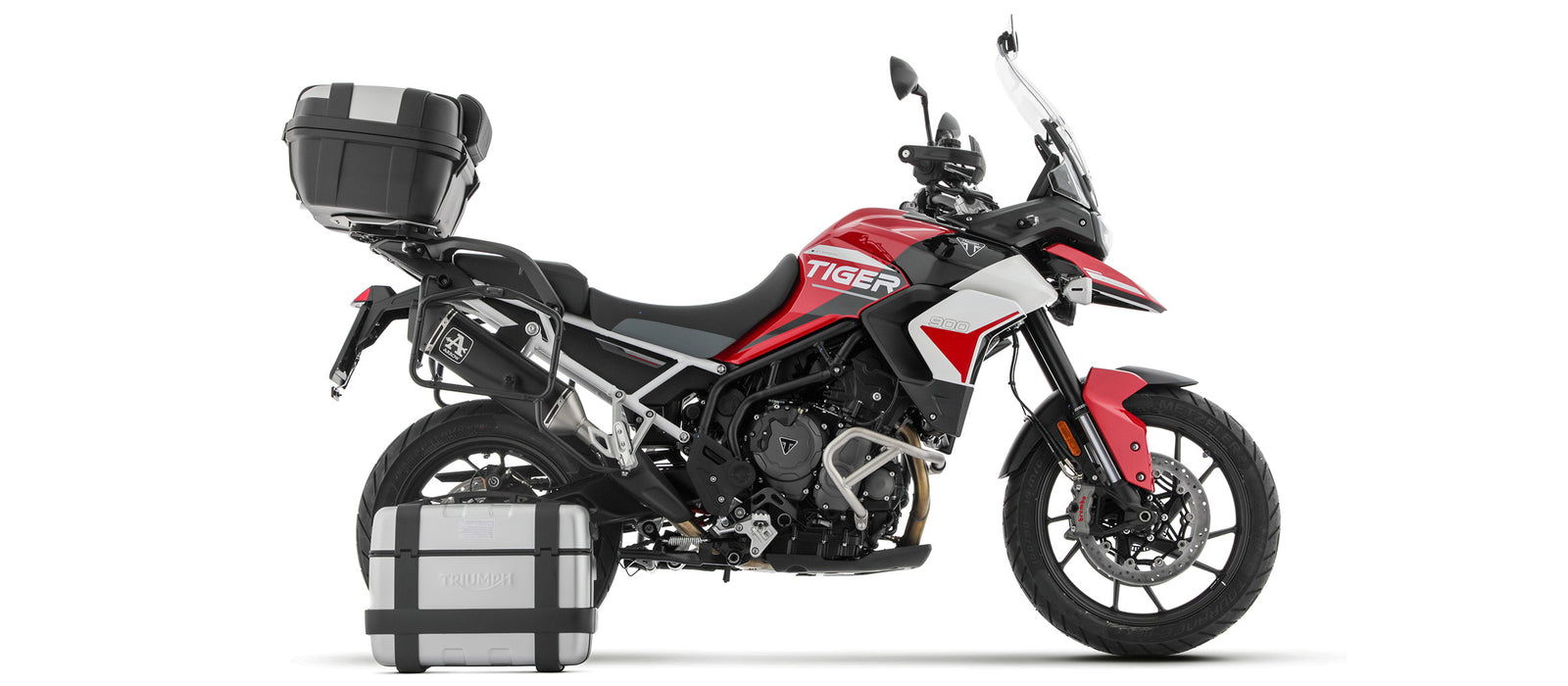 Veloce Aluminium Dark" Slip On For Sidebags"