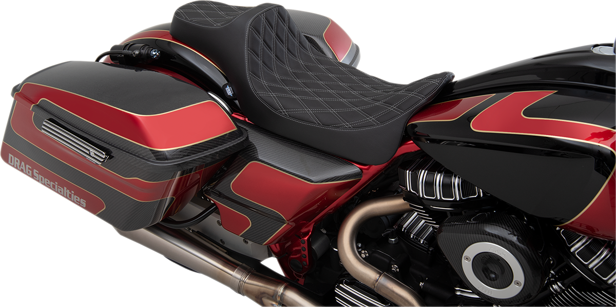 Drag Specialties Seats Extended Reach Predator III Seat