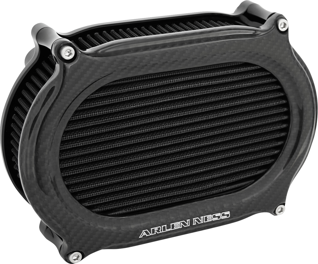 Arlen NESS Stage 2 Oval Air Cleaner Kit - Carbon Fiber