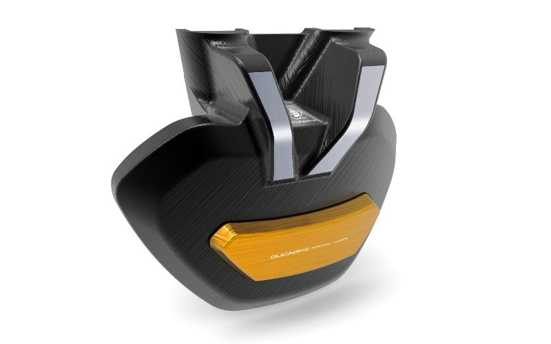 Ducabike DBK Pfxdv01 Xdiavel Swingarm Protection - BLACK-GOLD